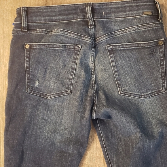 DL1961 Women's Florence Instasculpt Mid-Rise Skinny Fit Jean Size 28 Blue - Picture 8 of 12